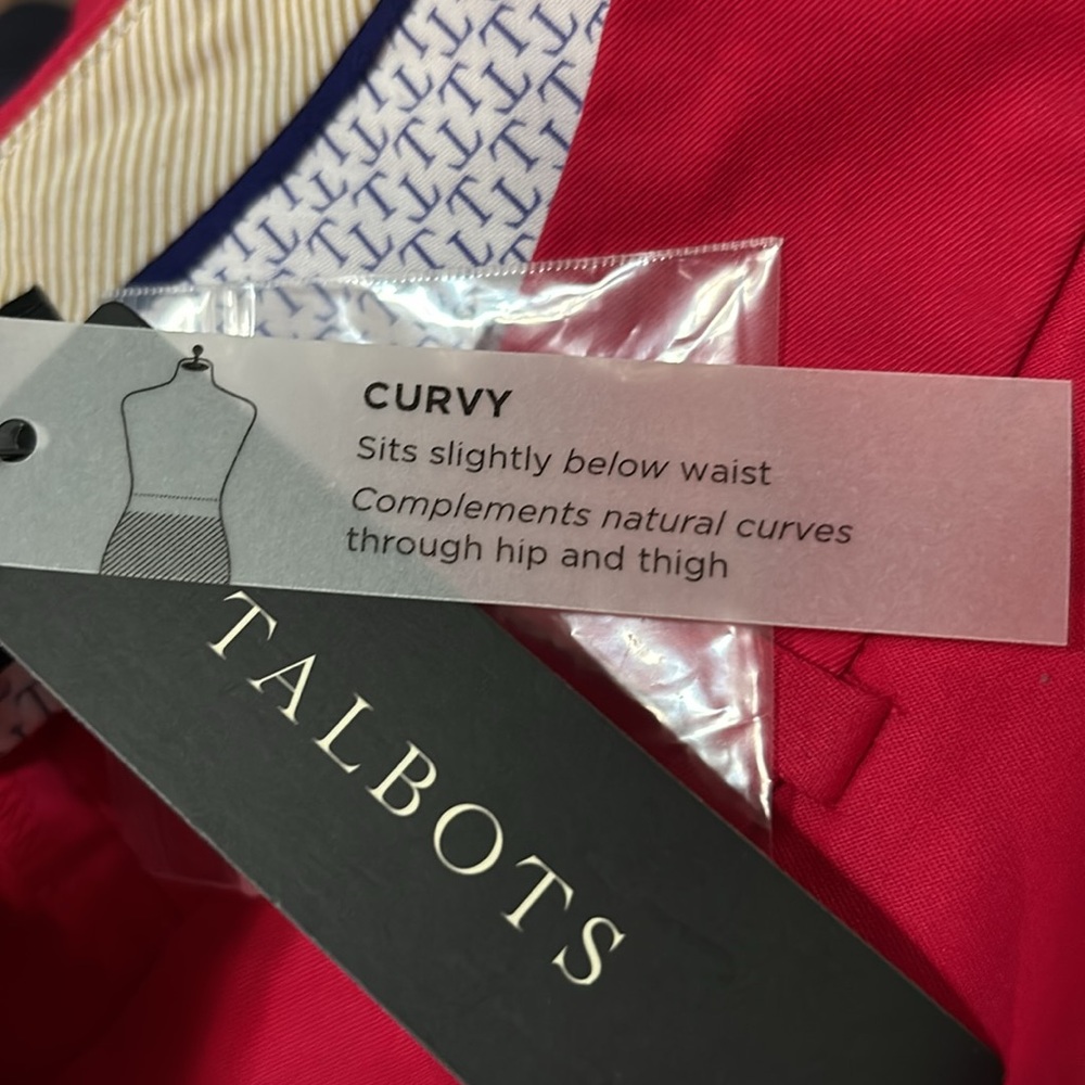 NWT Talbots Cropped Pants, Size 10 - Picture 12 of 13